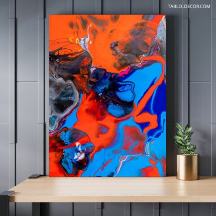 تابلو دکوراتیو مدرن رنگ ها Colors