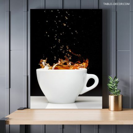 تابلو دکوراتیو مدرن چای Tea