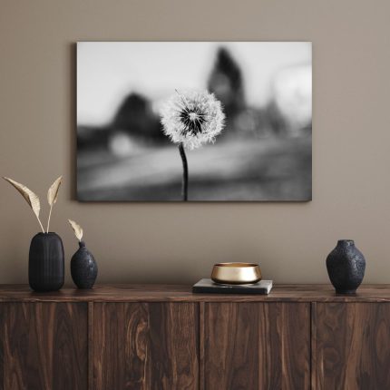 تابلو دکوراتیو مدرن قاصدک Dandelion