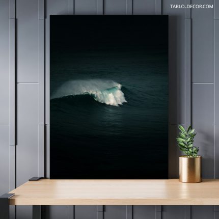 تابلو دکوراتیو مدرن دریای موجی wavy sea
