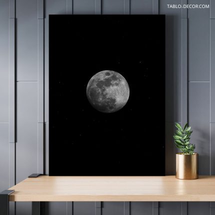 تابلو دکوراتیو مدرن ماه تابان Shining moon