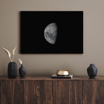تابلو دکوراتیو مدرن ماه تابان Shining moon