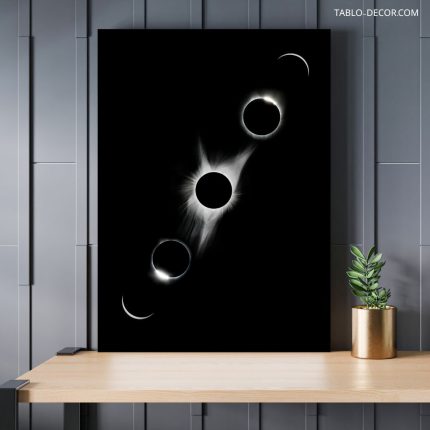 تابلو دکوراتیو مدرن سیاره های تابان Shining planets