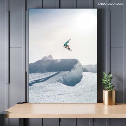 تابلو دکوراتیو مدرن اسکی Ski