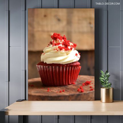 تابلو دکوراتیو مدرن کاپ کیک cupcake