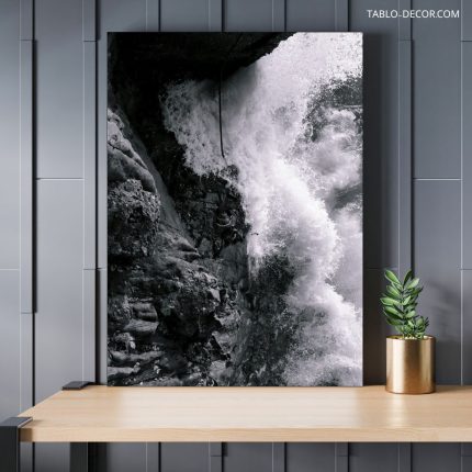 تابلو دکوراتیو مدرن دریای خروشان Roaring sea