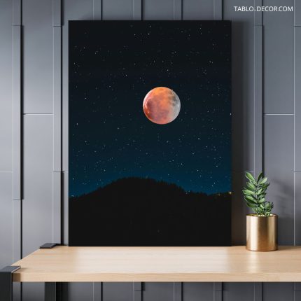 تابلو دکوراتیو مدرن ماه تابان Shining moon
