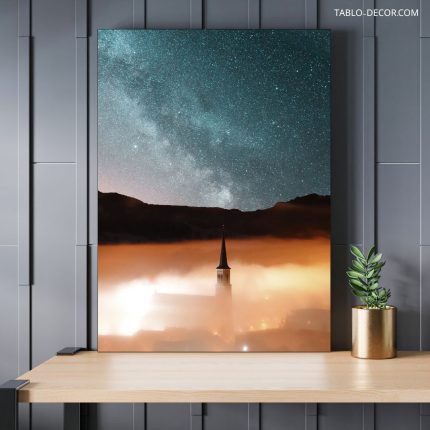 تابلو دکوراتیو مدرن اسمان زیبا beautiful sky