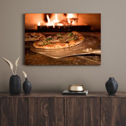 تابلو پیتزا خوشمزه Delicious pizza