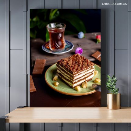 تابلو دکوراتیو مدرن تیرامیسو Tiramisu