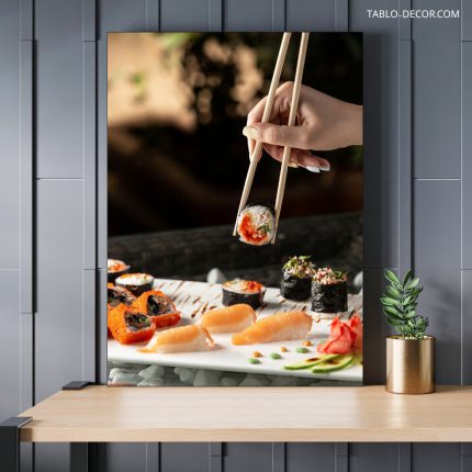 تابلو دکوراتیو مدرن سوشی sushi