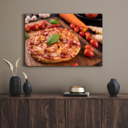 تابلو پیتزا کوچک Small pizza