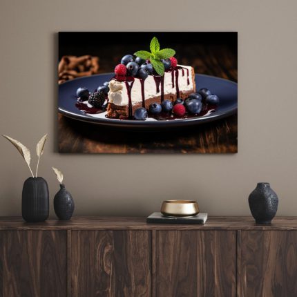 تابلو دکوراتیو کیک بستنی Ice cream cake