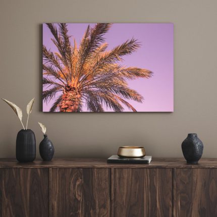 تابلو دکوراتیو مدرن نخل زیبا Beautiful palm tree
