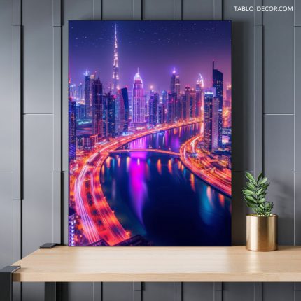تابلو دکوراتیو مدرن دبی زیبا beautiful Dubai