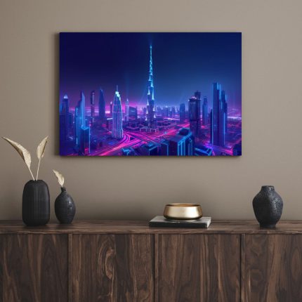 تابلو دکوراتیو مدرن برج خلیفه Burj Khalifa