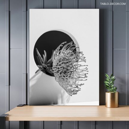 تابلو دکوراتیو مینیمال گل خاص special flower