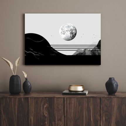 تابلو ماه زیبا beautiful moon