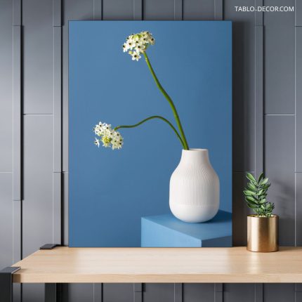 تابلو دکوراتیو مینیمال گل وگلدان flowers and vases