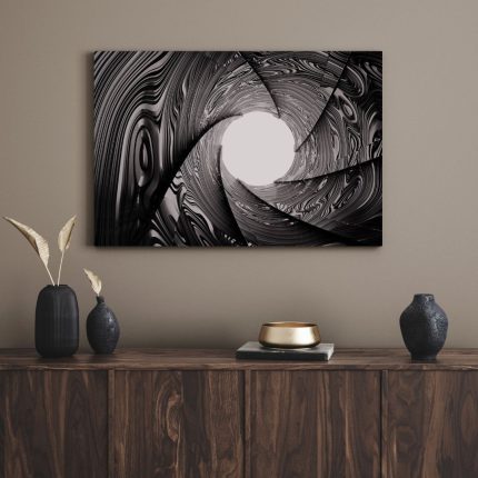 تابلو دکوراتیو مدرن روشنایی بعد تاریکی Light after darkness