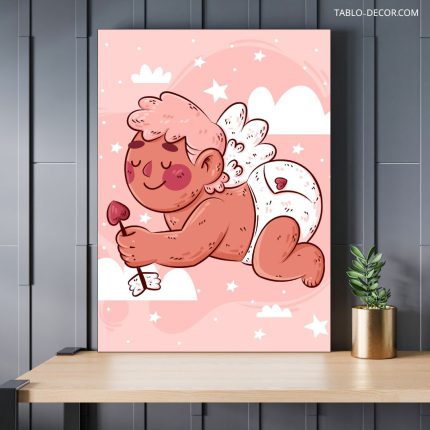 تابلو دکوراتیو مدرن کارتونی نوزاد baby cartoon