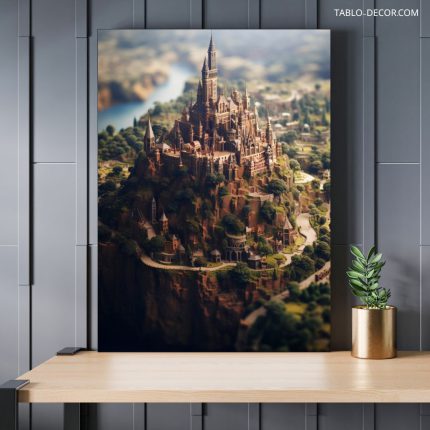 تابلو دکوراتیو مدرن قلعه Castle