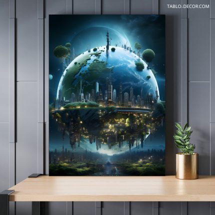 تابلو سیاره شگفت انگیز Amazing planet