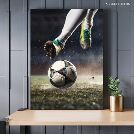 تابلو دکوراتیو مدرن بازیکن حرفه ای professional player