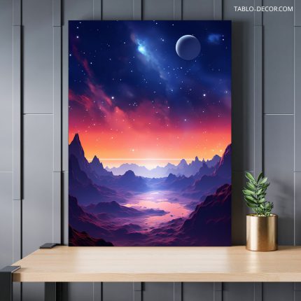 تابلو دکوراتیو مدرن اسمان زیبا beautiful sky