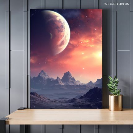 تابلو دکوراتیو مدرن فضا Space