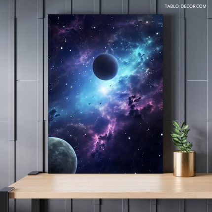تابلو دکوراتیو سیارات planets