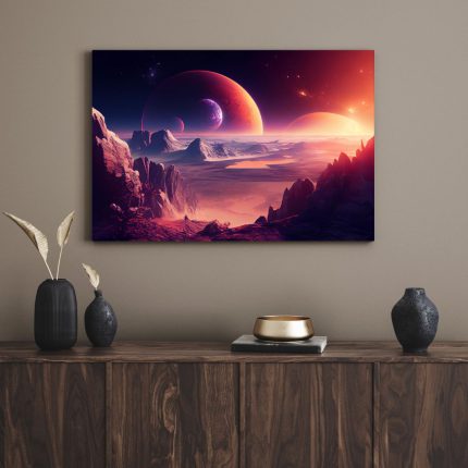 تابلو دکوراتیو مدرن فضا Space