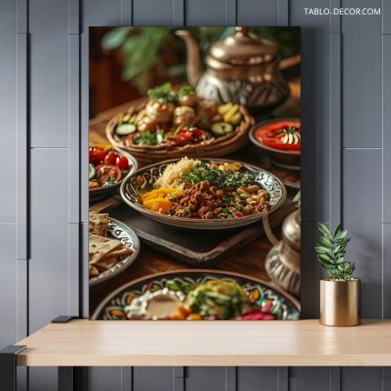 تابلو غذای ایرانی Persian Cuisine