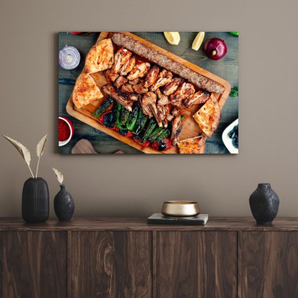 تابلو کباب Barbecue