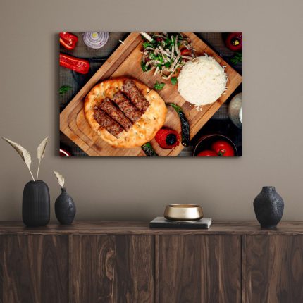 تابلو کباب خوشمزه Delicious barbecue