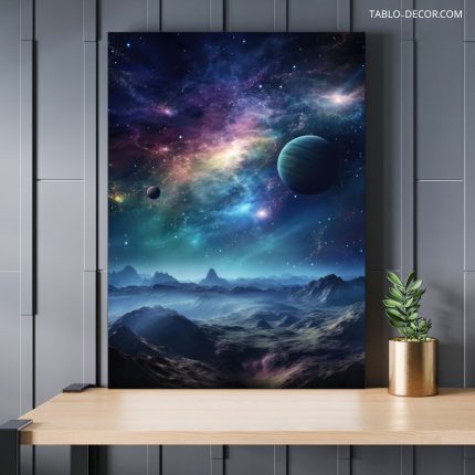تابلو دکوراتیو مدرن اسمان شگفت انگیز Amazing sky