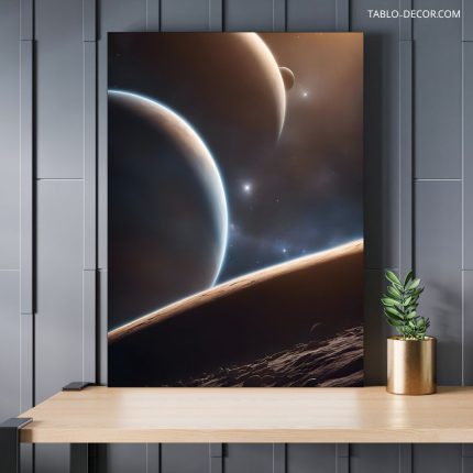 تابلو دکوراتیو مدرن سیاره Planet