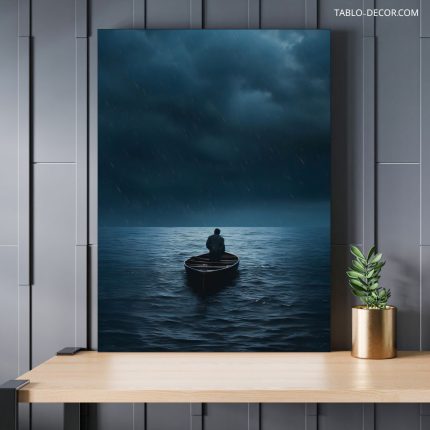 تابلو تاریکی دریا the darkness of the sea