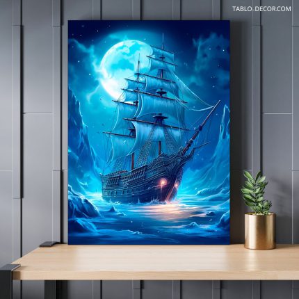 تابلو دکوراتیو کشتی عظیم huge ship