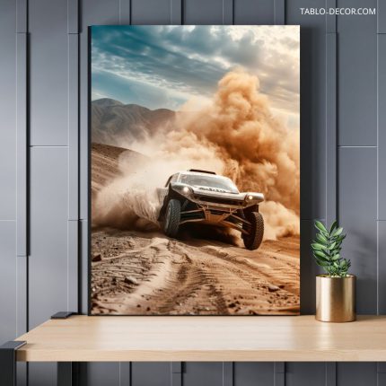 تابلو دکوراتیو مدرن ماشین خفن Stupid car