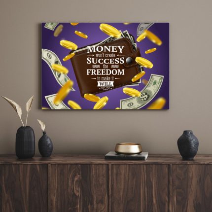 تابلو دکوراتیو دلارها dollars