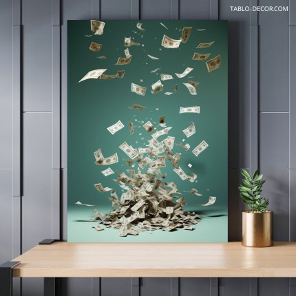 تابلو دکوراتیو دلار Dollar