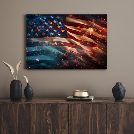 تابلو پرچم آمریکا American flag