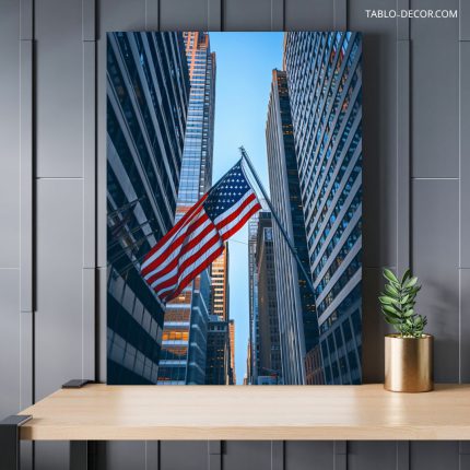 تابلو پرچم آمریکا American flag