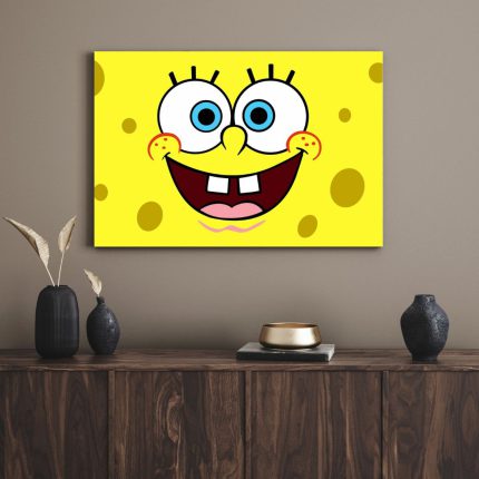 تابلو دکوراتیو کارتونی باب اسفنجی 1 Sponge Bob