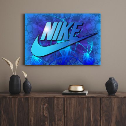 تابلو دکوراتیو ورزشی لوگو نایک 2 Nike logo