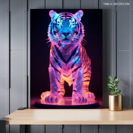 تابلو دکوراتیو مدرن ببر Tiger