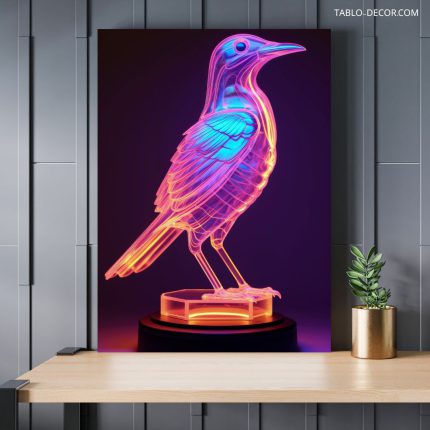 تابلو دکوراتیو حیوانات طوطی parrot
