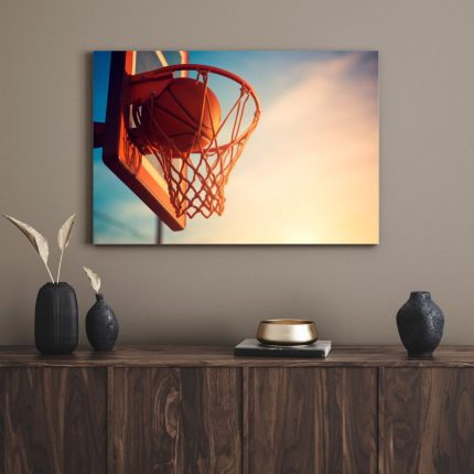 تابلو دکوراتیو ورزشی تور بسکتبال basketball net