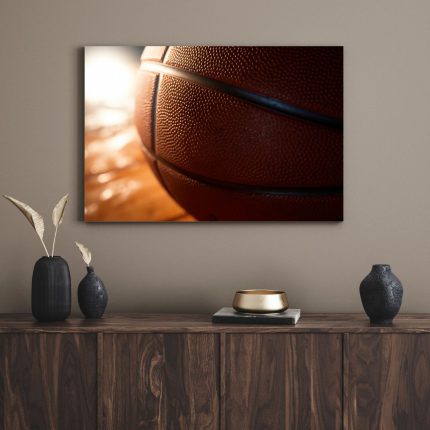 تابلو دکوراتیو ورزشی توپ بسکتبال Basketball ball